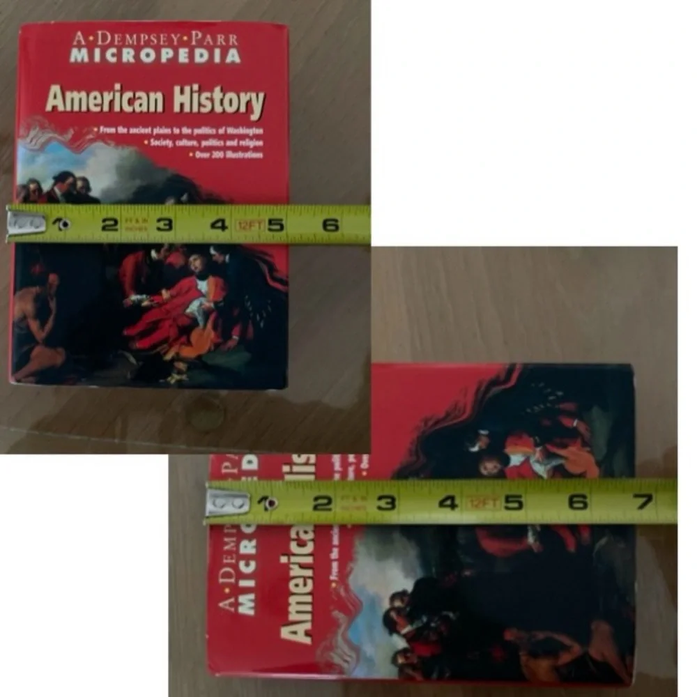Vintage Book: A DEMPSEY PARR MICROPEDIA “American History” Copyright 1999